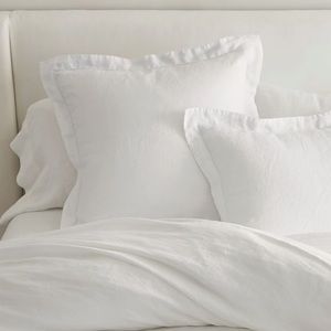 Belgian Linen Euro Shams-set of 2